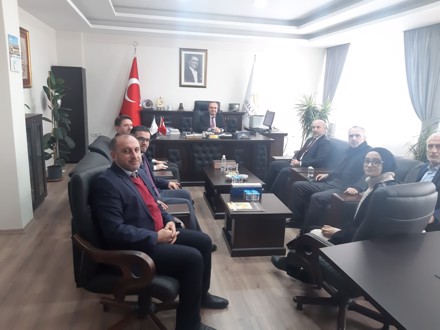 Priştine Üniversitesi İslami İlimler Fakültesi Dekanı Prof. Dr. İslam Hasani fakültemizi ziyaret etti.